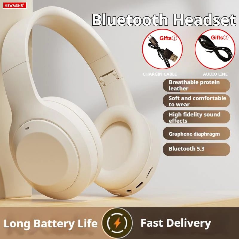 NEWMSNR Headphones – All‑Day Comfort