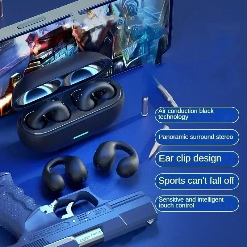 Ear Clip Headphones β Immersive Sound