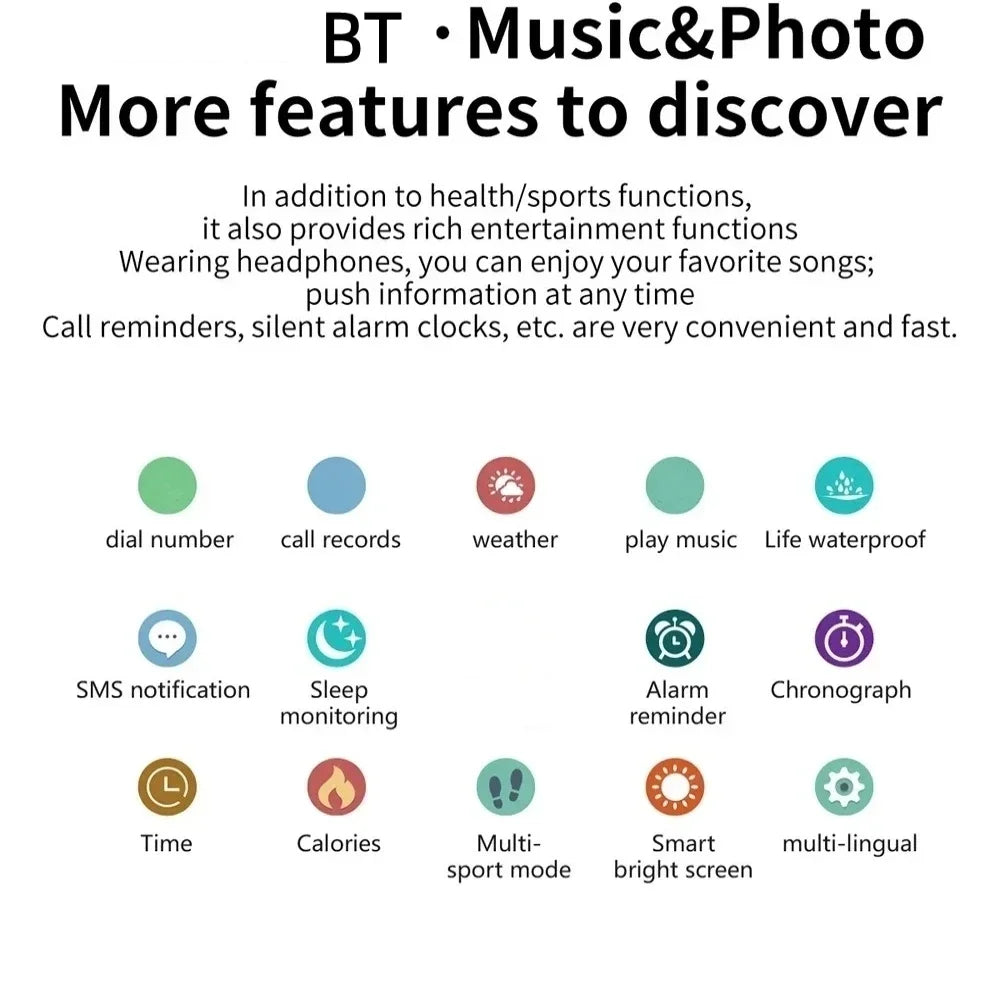 2025 Smartwatch – Stay Connected in Style