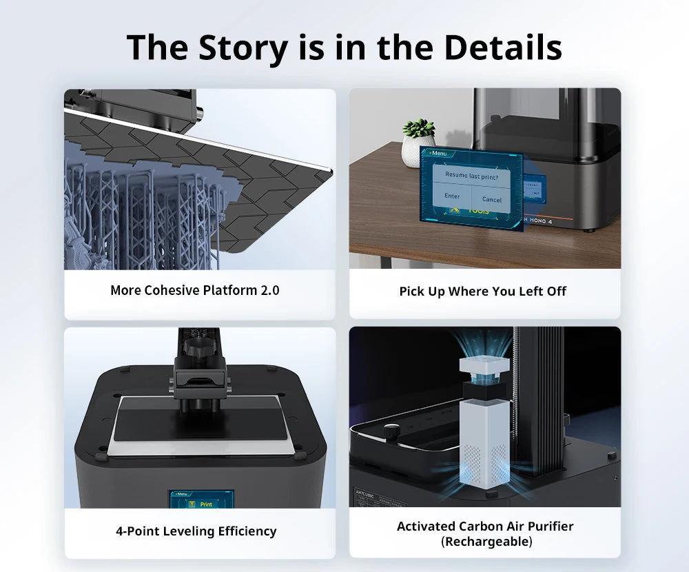 ANYCUBIC Photon Mono 4 AE – Precision in Every Layer