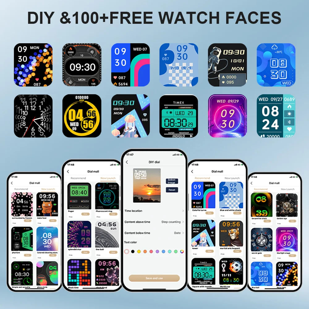 LAXASFIT Smartwatch – Stay Connected in Style