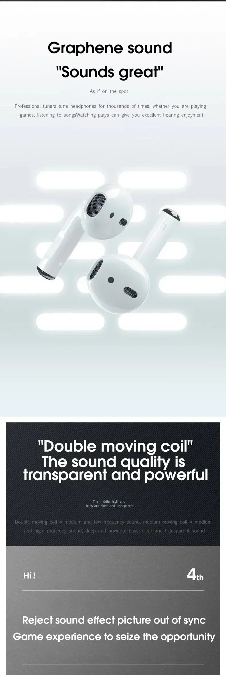 Original Earbuds – Wireless, Powerful, Pocket‑Ready