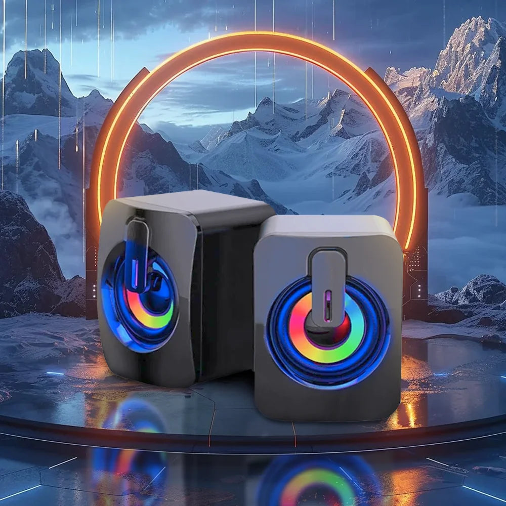 Computer Speaker – Wireless, Portable, Atmosphere Lighting