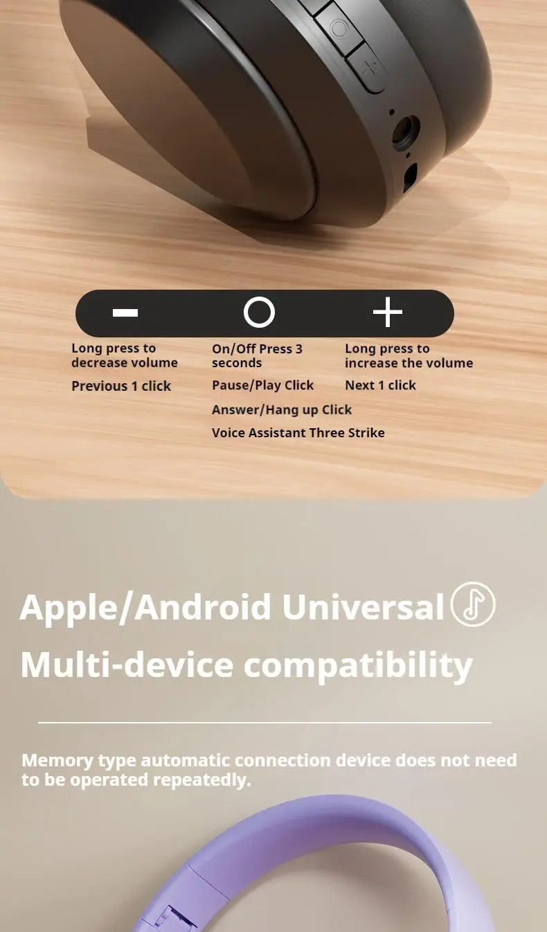 NEWMSNR Headphones – All‑Day Comfort