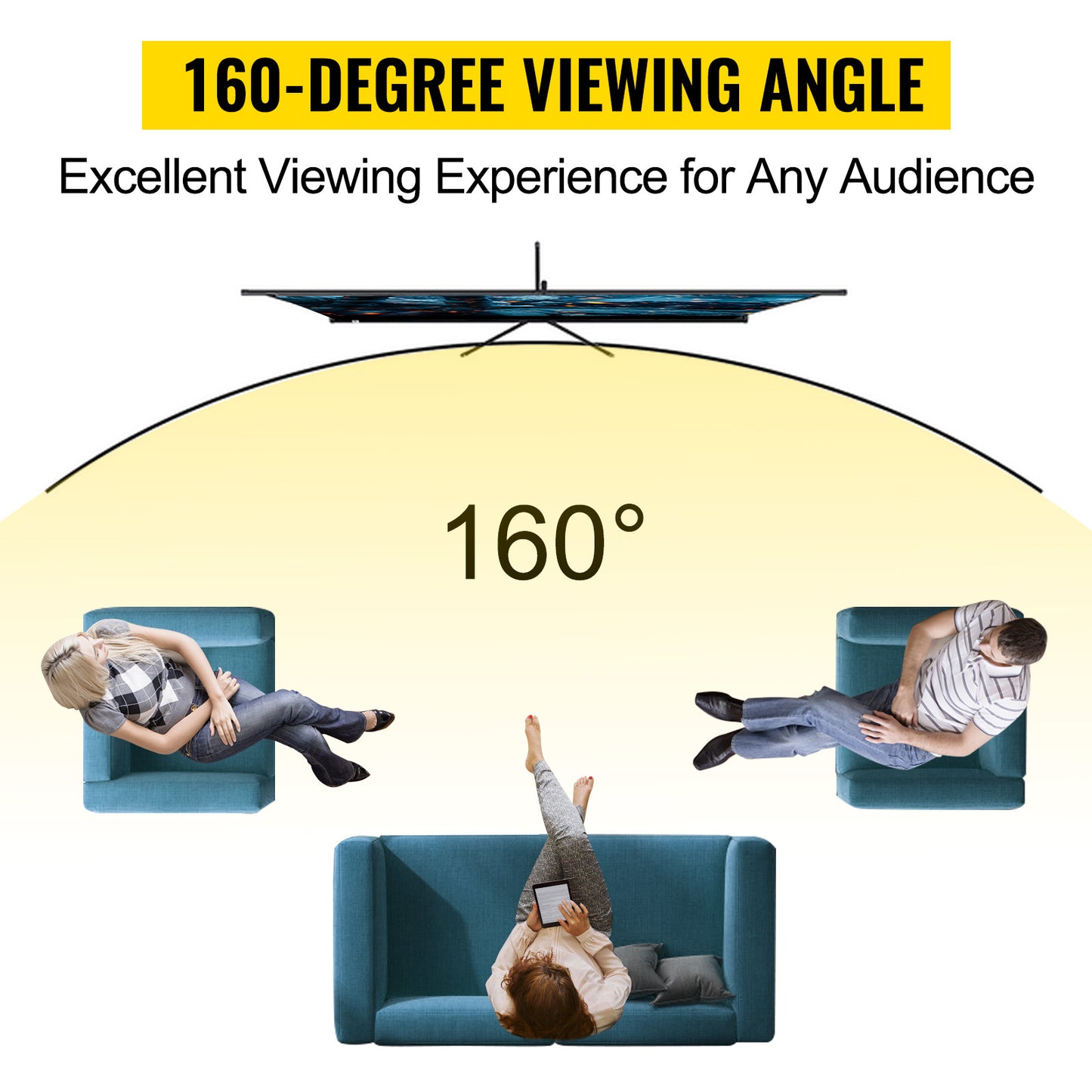 SucceBuy Projector – Big Screen Anywhere, Anytime