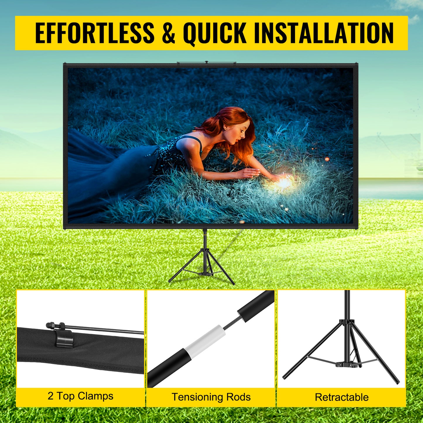SucceBuy Projector – Big Screen Anywhere, Anytime